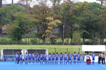 第74回男子・第47回女子全日本学生ホッケー選手権大会第1戦　対日本体育大学　＠大井ホッケー場サブピッチ